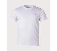 Polo Ralph Lauren Mens White Crewneck Cotton-jersey T-shirt Xl
