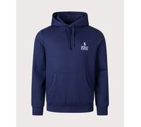 Polo Ralph Lauren Mens Logo Fleece Lined Hoodie - Colour: 009 Newport Navy - Size: Medium