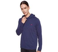 Polo Ralph Lauren Men's Long Sleeve Hooded T-Shirt, Navy, S