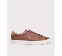 Polo Ralph Lauren Mens Longwood Leather Low Top Sneakers - Colour: 001 Tan - Size: 7