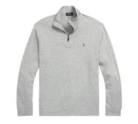Polo Ralph Lauren Men's Luxury Quarter Zip Estate Rib Pullover (UK, Alpha, XL, Regular, Regular, Grey)