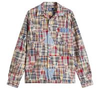 Polo Ralph Lauren Men's Multi Madras Patchwork Shirt 2702 Madras Patchwork Woodbloc