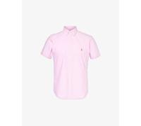 Polo Ralph Lauren Mens New Rose Slim-fit Short-sleeve Oxford-cotton Shirt Xxl
