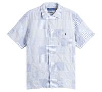 Polo Ralph Lauren Men's Patchwork Vacation Shirt 7149 Patchwork Blues Medium
