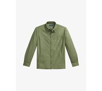 Polo Ralph Lauren Mens Polo Ralph Lauren Garment-Dyed Oxford Cotton Overshirt Garden Trail S
