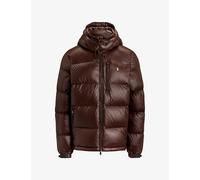 Polo Ralph Lauren Mens Polo Ralph Lauren Gorham Glossed Nylon Down Jacket Nutmeg Brown Glossy XL