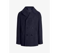 Polo Ralph Lauren Mens Polo Ralph Lauren Lapel-Collar Double-Breasted Coat Navy 44R