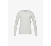 Polo Ralph Lauren Mens Polo Ralph Lauren Logo-Embroidered Relaxed-Fit Cotton-Jersey T-Shirt Andover Heather L
