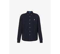 Ultralight Piqué Shirt - male - Polo Ralph Lauren - Casual Shirts - Blue - M - Shirts M