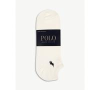 Polo Ralph Lauren Low-Cut Ankle Socks, Pack of 3, White
