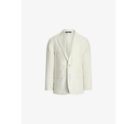Polo Ralph Lauren Mens Polo Ralph Lauren Soft Modern-Fit Linen Suit Jacket Cream 44R