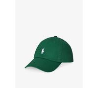 Polo Ralph Lauren Mens Polo Ralph Lauren Sport Brand-Embroidered Cotton-Twill Cap New Forest