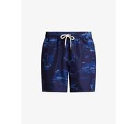 Polo Ralph Lauren Mens Polo Ralph Lauren Traveller Branded-Print Swimming Trunks Spy Bear L
