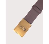 Polo Ralph Lauren Mens Pony Plaque Leather Belt - Colour: 200 Brown - Size: 36-38