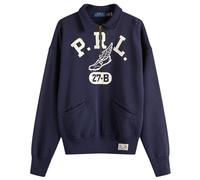 Polo Ralph Lauren Men's PRL Run Club Half Zip Sweatshirt Cruise Navy