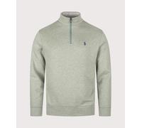 Polo Ralph Lauren Mens Quarter Zip Sweatshirt - Colour: 501 Greenery Heather - Size: XL