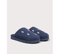 Men's Polo Ralph Lauren RD SCFF II Mens Slippers Navy/Paper White - Blue - Size: 9