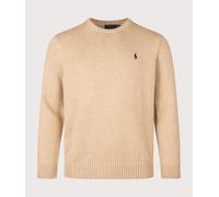 Stylish Jumpers Collection - male - Polo Ralph Lauren - Round-neck Knitwear - Beige - M - Knitwear M