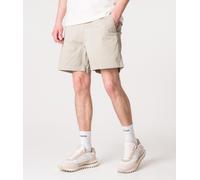 Polo Ralph Lauren Mens Khaki Tan Prepster Logo-embroidered Classic-fit Stretch-cotton Shorts Xl