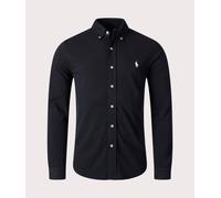 Polo Ralph Lauren Mens Relaxed Fit Featherweight Mesh Shirt - Colour: 089 Polo Black - Size: Small