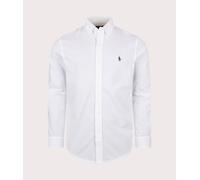 Featherweight Mesh Shirt Classic Style - male - Polo Ralph Lauren - Casual Shirts - White - L - Shirts L