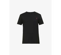 Polo Ralph Lauren Mens Rl Black Short-sleeved Crewneck Cotton-jersey T-shirt Xl
