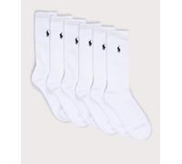 Polo Ralph Lauren High socks ASX110CREW PP-SOCKS-6 PACK in Black One size