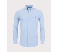 Polo Ralph Lauren Men's Slim Fit Oxford Long Sleeve Shirt - BSR Blue - L