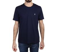 Polo Ralph Lauren Mens Classic Fit (Relaxed) Lightweight T-Shirt - Colour: 410 Cruise Navy/White Polo Pony - Size: Large