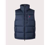 Polo Ralph Lauren Mens The Gorham Down Gilet - Colour: 002 Collection Navy - Size: Medium