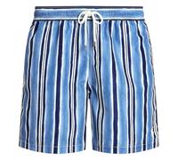 POLO RALPH LAUREN Men's Traveller Swim Shorts (UK, Alpha, XL, Regular, Regular, Blue Stripe)