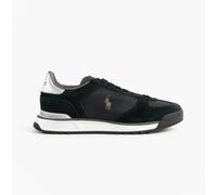 Polo Ralph Lauren Mens Varick Suede & Oxford Lace Up Trainer Black - UK 8