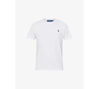 Cotton Jersey T-Shirt with Crew-Neck White