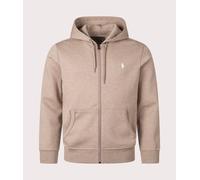 Polo Ralph Lauren Mens Zip Through Double Knit Hoodie - Colour: 053 Adirondack Heather - Size: Medium Medium