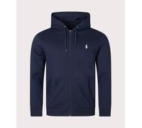 Polo Ralph Lauren Mens Zip Through Hoodie - Colour: 002 Aviator Navy - Size: Large