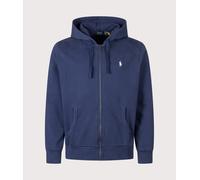 Polo Ralph Lauren Mens Zip Through Loopback Fleece Hoodie - Colour: 014 Cruise Navy - Size: XL