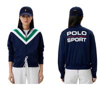 Polo Ralph Lauren Newport Track Sweatshirt Sweater Jacket Pullover Navy