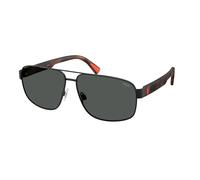 Polo Ralph Lauren Man Sunglass PH3165 - Frame color: Semishiny Black, Lens color: Dark Grey