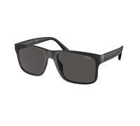 Polo Ralph Lauren PH4195U 500187 Man Sunglasses Injected Black Grey Geometric Normal