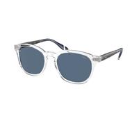Polo Ralph Lauren PH4206 533180 Man Sunglasses Acetate Transparent Blue Pantos Normal
