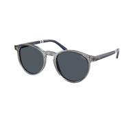 Polo Ralph Lauren Man Sunglass PH4236 - Frame color: Shiny Transparent Grey, Lens color: Dark Grey