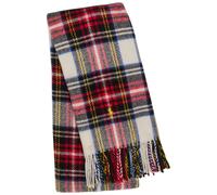 Polo Ralph Lauren Plaid Brushed Wool Scarf - Red - One Size