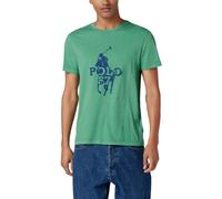 Polo Ralph Lauren Player 67 Print T-Shirt Shirt Custom Slim Fit Tee New L