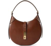 POLO RALPH LAUREN Polo ID Handbag Leather 25 cm brown