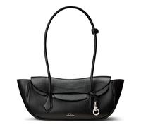 POLO RALPH LAUREN Polo ID Shoulder Bag Genuine Leather 37 cm black