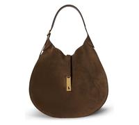 POLO RALPH LAUREN Polo ID Shoulder Bag Genuine Leather 40 cm brown