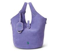 POLO RALPH LAUREN Polo Play Shopper Bag Genuine Leather 28 cm purple
