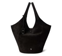 POLO RALPH LAUREN Polo Play Shopper Bag Genuine Leather 49 cm black