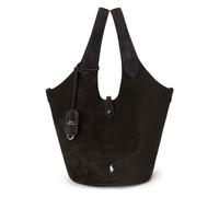 POLO RALPH LAUREN Polo Play Shoulder Bag Genuine Leather 39.5 cm black