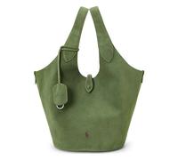 POLO RALPH LAUREN Polo Play Shoulder Bag Genuine Leather 39.5 cm green